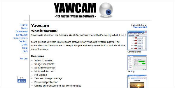 Free Webcam Recording Software For Mac